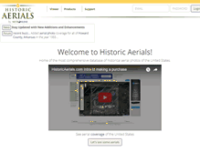 Tablet Screenshot of historicaerials.com